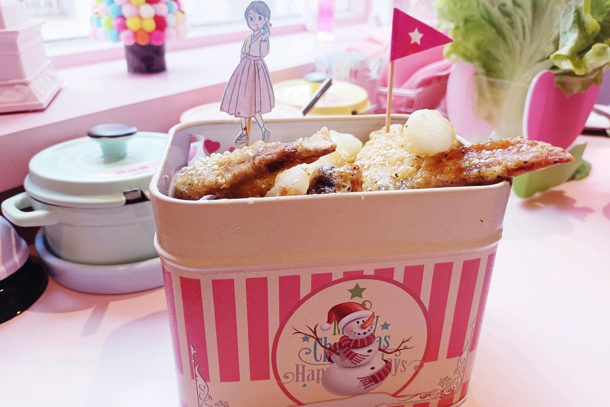 宜蘭美食｜Pink Oni 粉紅姐姐韓式料理：粉紅餐廳×韓服體驗