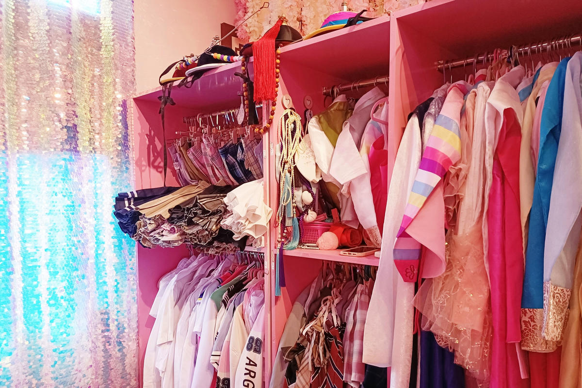 宜蘭美食｜Pink Oni 粉紅姐姐韓式料理：粉紅餐廳×韓服體驗
