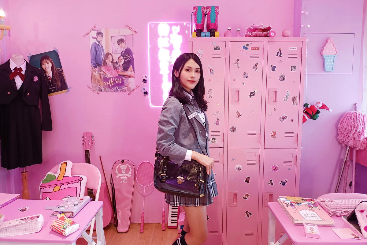 宜蘭美食｜Pink Oni 粉紅姐姐韓式料理：粉紅餐廳×韓服體驗
