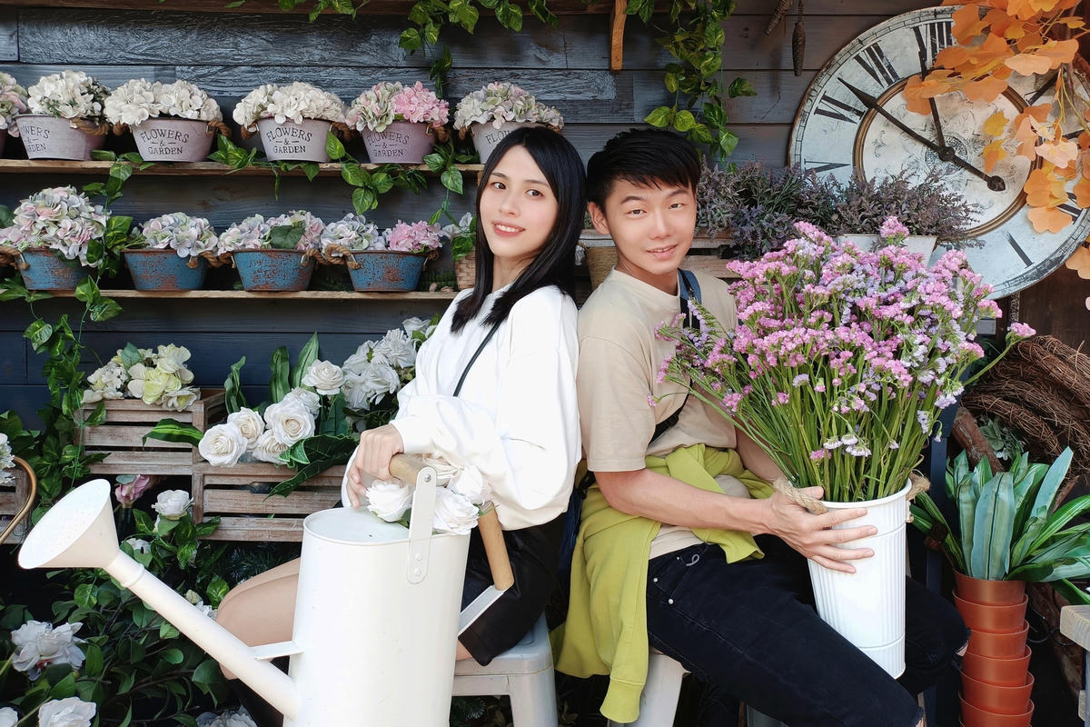 苗栗景點｜莫內秘密花園：婚紗攝影基地，重現京都街道風情