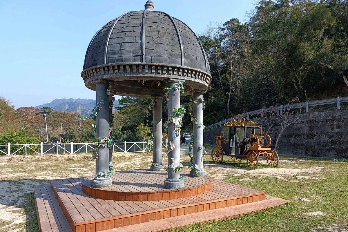 苗栗景點｜莫內秘密花園：婚紗攝影基地，重現京都街道風情