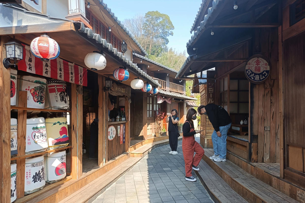 苗栗景點｜莫內秘密花園：婚紗攝影基地，重現京都街道風情