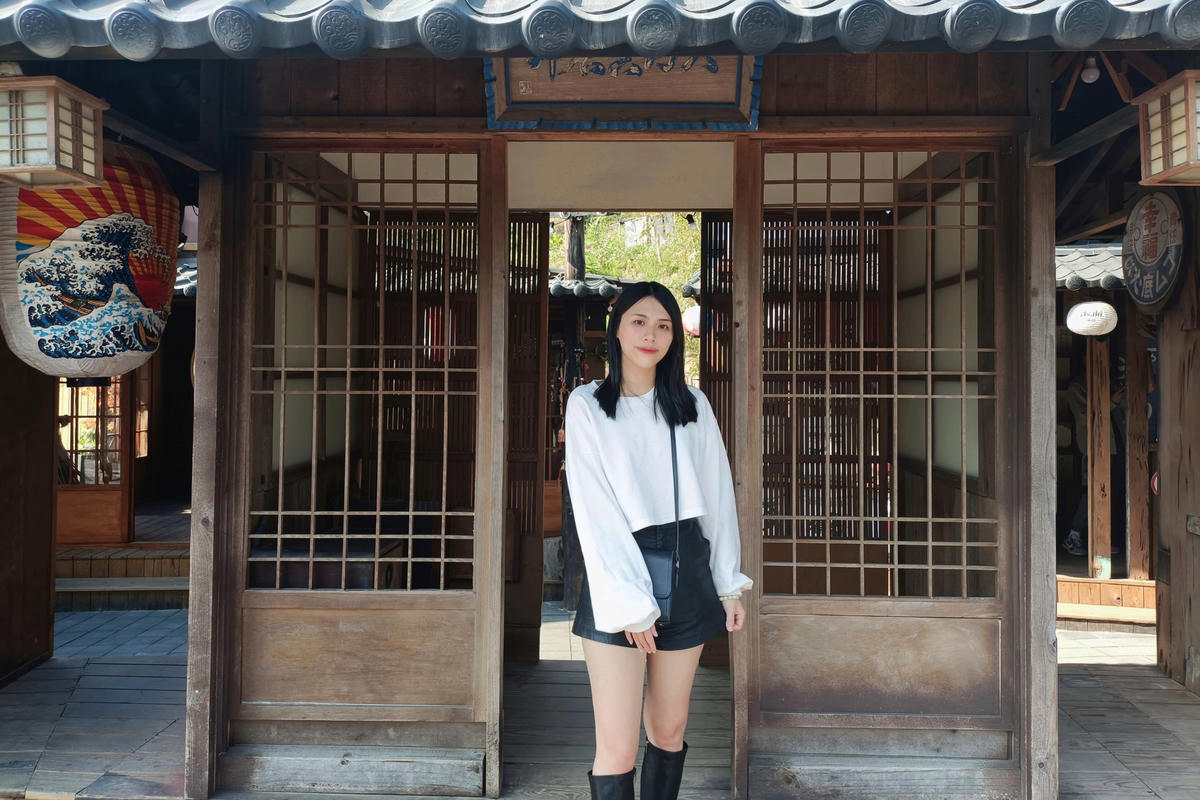 苗栗景點｜莫內秘密花園：婚紗攝影基地，重現京都街道風情