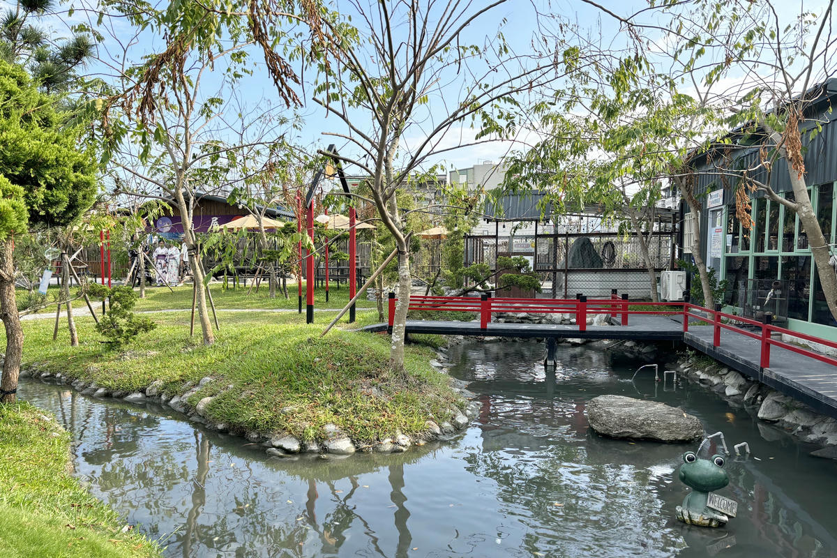 花蓮景點｜張家樹園：日式庭園造景，免費和服體驗