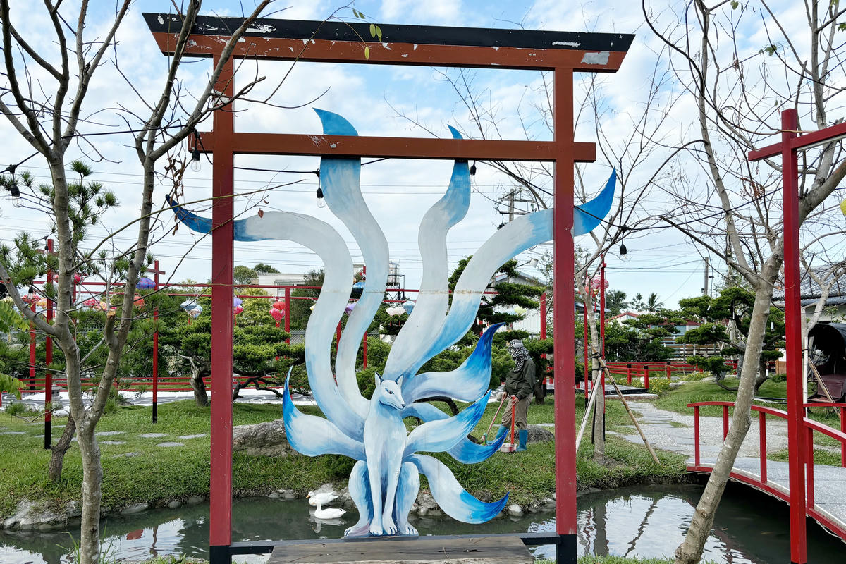 花蓮景點｜張家樹園：日式庭園造景，免費和服體驗